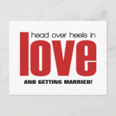 Hoofd over Heels sparen het Briefkaart van de Datu (Voorkant)