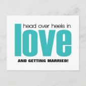 Hoofd over Heels sparen het Briefkaart van de Datu (Voorkant)