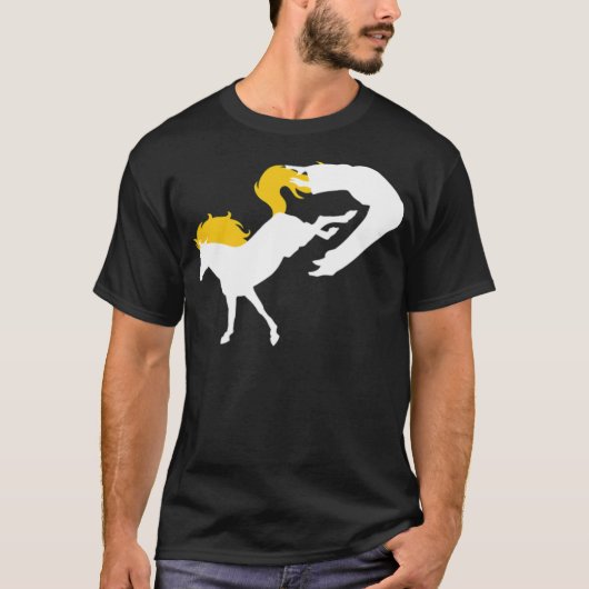 Hoofd paard t-shirt (Voorkant)