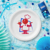 Hoofd Papieren Bordje (Feest)