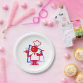 Hoofd Papieren Bordje (Feest)