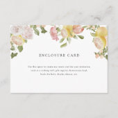 Hoofd Pers | Citrus | Roze Bloem Informatiekaartje (Voorkant)