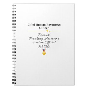 Hoofd Personeelszaken Notitieboek
