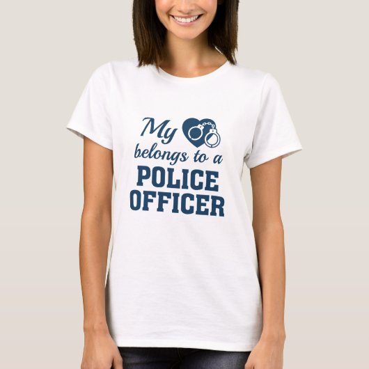 Hoofd politie t-shirt (Voorkant)