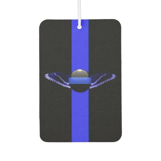 Hoofd politie Thin Blue Line Luchtverfrisser (Voorkant)