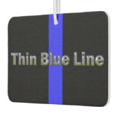 Hoofd politie Thin Blue Line Luchtverfrisser (Links)