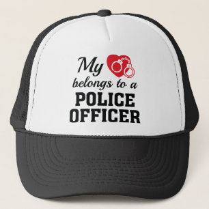 Hoofd politie trucker pet