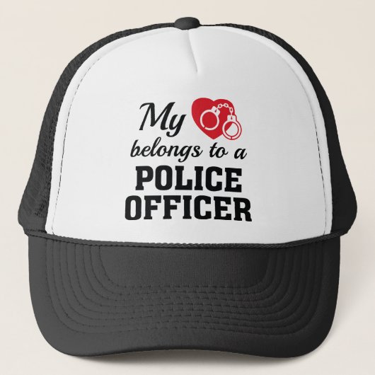 Hoofd politie trucker pet (Voorkant)
