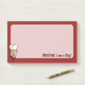 Hoofd Post-it® Notes (Op bureau)