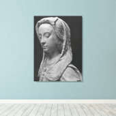 Hoofd Prudence Canvas Afdruk (Insitu (Houten vloer))