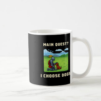 Hoofd Quest Ik Kies Honden Retro Pixel Rpg Gamer K Koffiemok