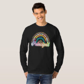 Hoofd Rainbow Leopard School Hoofd T-shirt (Voorkant volledig)