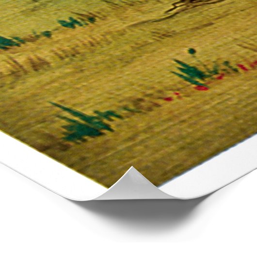 Hoofd rij door George Catlin 1850 Poster (Hoek)