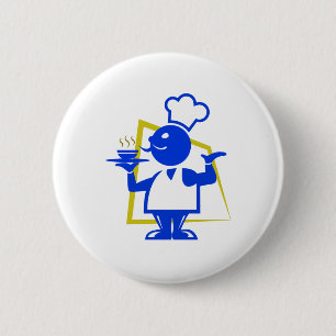 Hoofd Ronde Button 5,7 Cm