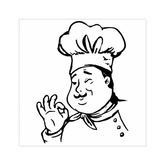 Hoofd Rubberstempel (Afrduk)