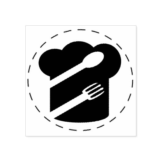 Hoofd Rubberstempel (Afrduk)