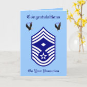 Hoofd sergeant Kaart promotie (Gele Bloem)