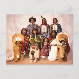 Hoofd Severo en Familie (Ute Mensen) Briefkaart