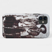 Hoofd Sitting Bull (1831-90) op tournee met Buffal Case-Mate iPhone Case (Achterkant (horizontaal))