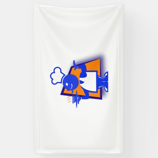 Hoofd Spandoek (Verticaal)