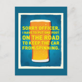 Hoofd spins briefkaart (Voorkant)