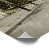 Hoofd St. Nanticoke Pa. 1906 Poster (Hoek)