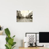 Hoofd St. Nanticoke Pa. 1906 Poster (Thuiskantoor)