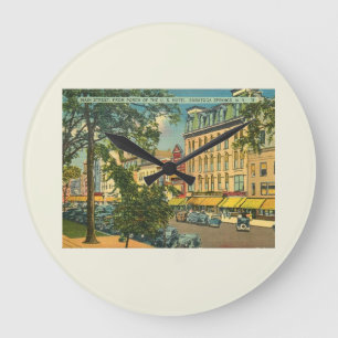 Hoofd St. Saratoga Springs NY  stijl Grote Klok
