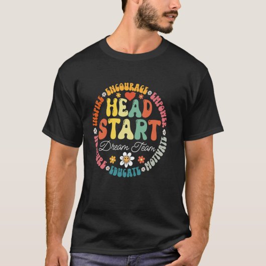 Hoofd Start Dream Team Squad Docent Headstart Teru T-shirt (Voorkant)