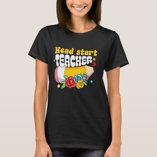 Hoofd Start Teacher Team Homeschool Hoofdstart Ter T-shirt (Voorkant)
