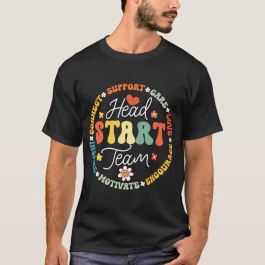 Hoofd Start Team Homeschool Teacher Headstart Teru T-shirt (Voorkant)