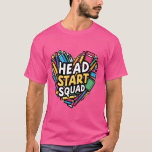 Hoofd Startplein Voorschools onderwijs Hoofd Sta T-shirt