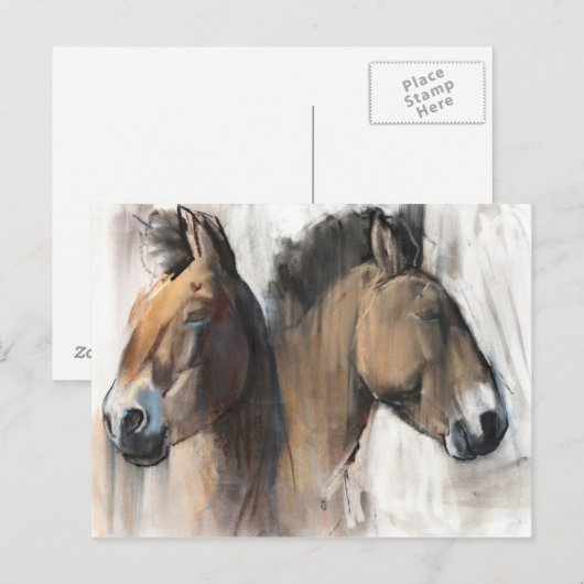 Hoofd Studie Briefkaart (Voorkant / Achterkant)