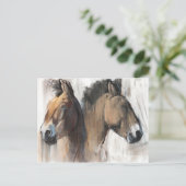 Hoofd Studie Briefkaart (Staand voorkant)