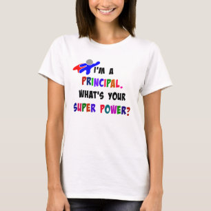 Hoofd Superheld Humor T-shirt