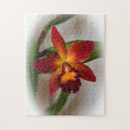 Hoofd Sweet Orange Orchidee Puzzel