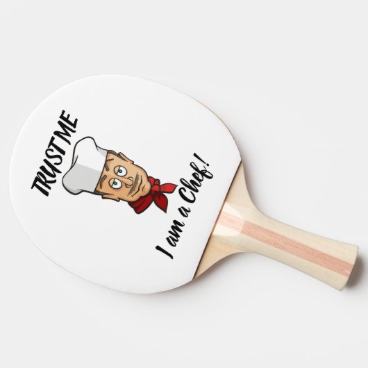 Hoofd Tafeltennisbatje (Zijkant)