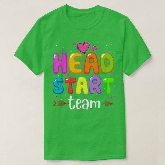 Hoofd Team leraar Voorschools onderwijs T-shirt (Design voorkant)