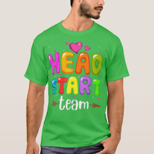 Hoofd Team leraar Voorschools onderwijs T-shirt