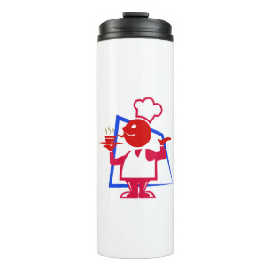 Hoofd Thermosbeker