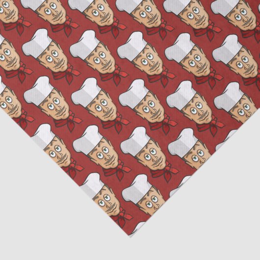 Hoofd Tissuepapier (Detail)