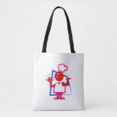 Hoofd Tote Bag (Voorkant)