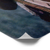 Hoofd twee Pistolen Nationaal Park Calf Glacier Poster (Hoek)