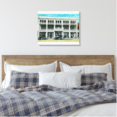 Hoofd Uitzicht van het Tremont HotelRed Bluff, CA Canvas Afdruk (Insitu (Slaapkamer))