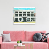 Hoofd Uitzicht van het Tremont HotelRed Bluff, CA Canvas Afdruk (Insitu (Woonkamer))