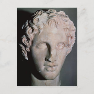 Hoofd van Alexander de Grote Briefkaart