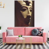 Hoofd van Amenophis IV Canvas Afdruk (Insitu (Woonkamer))