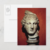 Hoofd van Apollo uit Ephesus Briefkaart (Voorkant / Achterkant)