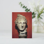 Hoofd van Apollo uit Ephesus Briefkaart (Staand voorkant)