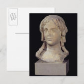 Hoofd van Berenice I of Cleopatra I Briefkaart (Voorkant / Achterkant)